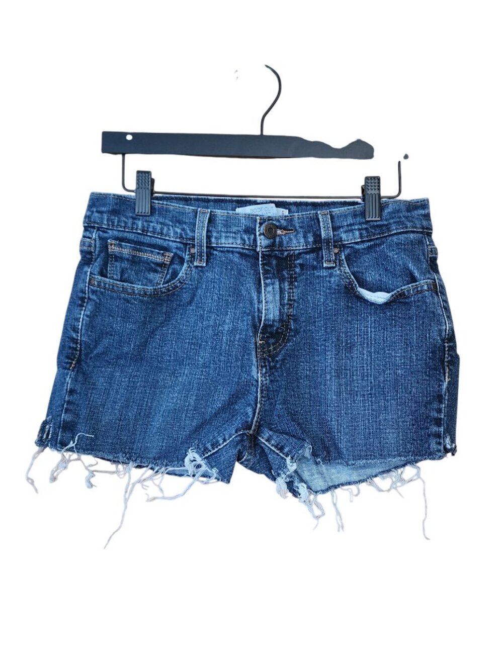 Levis 516 cut off denim jean shorts womens Size 8